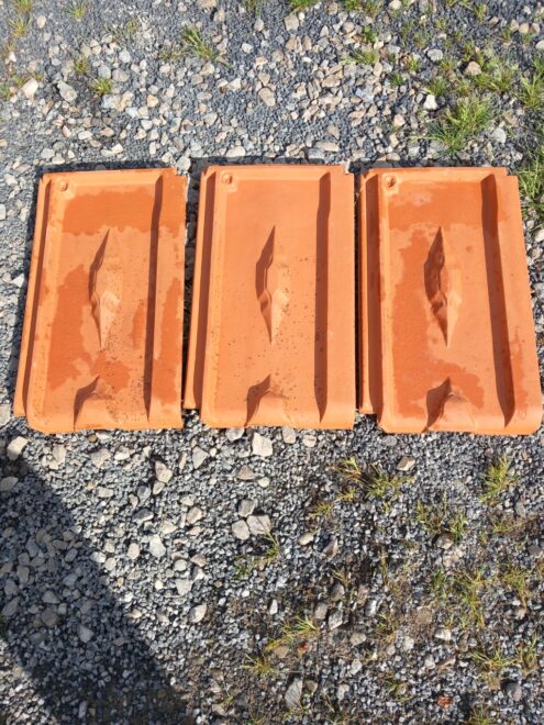 Tuiles losangées Monier  Roumaziéres