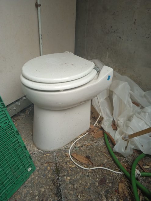 WC sanibroyeur